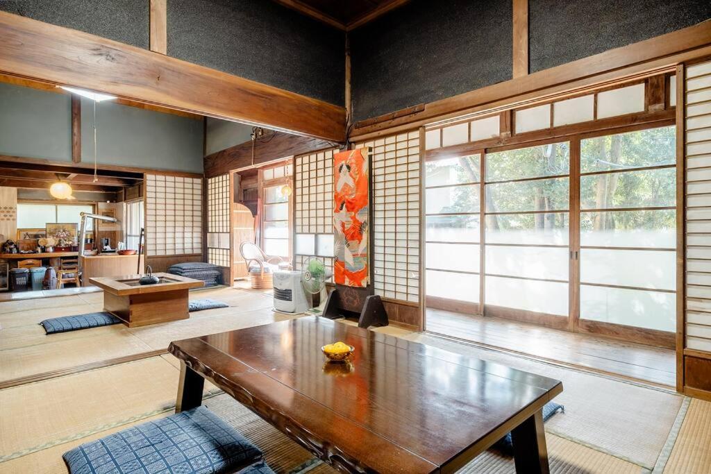 ゲストハウス+カフェわ　１日１組限定！ 築１００年の農家の古民家で宿泊体験、薪でお風呂沸かせます。焚き火もできます。 Kannami 외부 사진